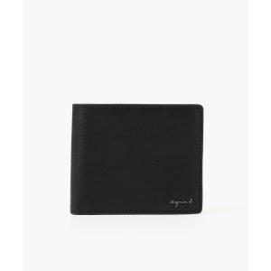 agnes b.（アニエスベー） 二つ折り財布 財布 レザー ラウンドジップ