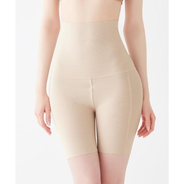 インナーシャツ 肌着 KIREILABO/キレイラボ 肌側起毛であったか 3分丈ハイウエストボトム ...