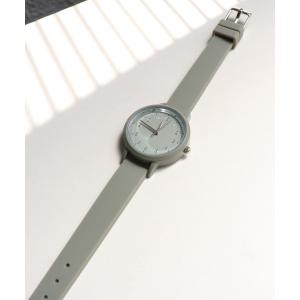 腕時計 レディース 「nattito/ナティート」Silicon Band Watch/シリコンバンドウォッチ トーン