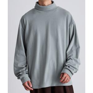 tシャツ Tシャツ マイクロ起毛スムース タートルネック