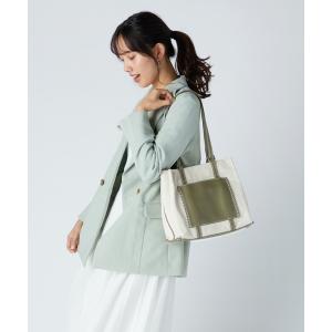 トートバッグ w handle canvas mini tote レディース