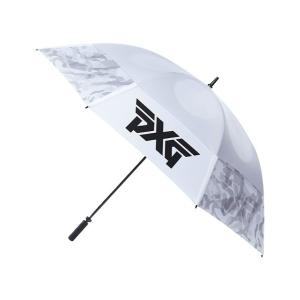 傘 メンズ Dual Canopy Umbrella Fairway Camo - White