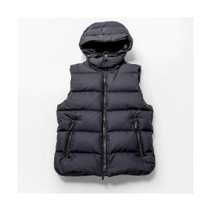 メンズ ダウンベスト ダウン MOORER FAYER-WK FOODED DOWN VEST ムーレー ファイヤー グースダウン ダウンベスト｜zozo