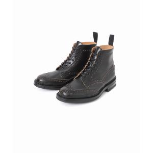 ブーツ メンズ 「TRICKER'S×JS / トリッカーズ」別注 MALTON-WING TIP BOOT BLK｜zozo