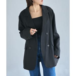 ジャケット テーラードジャケット オーバーサイズ ダブルテーラード