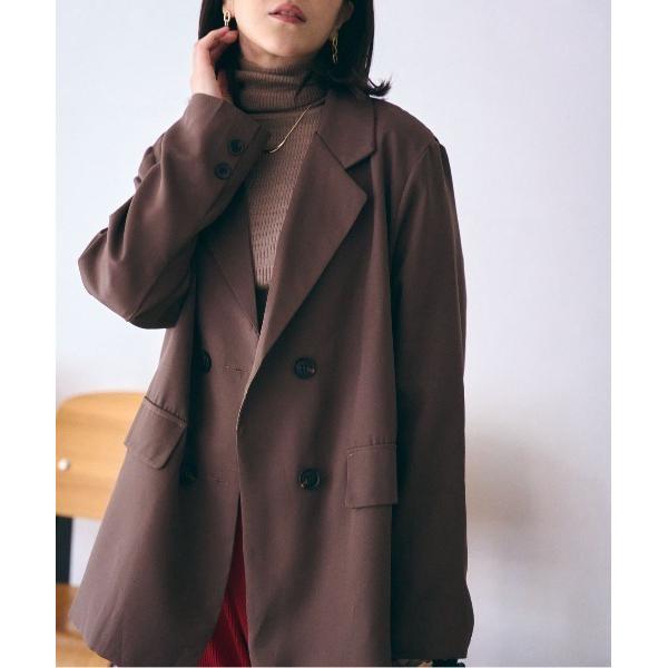 ジャケット テーラードジャケット 「SETUP7」ダブルボタンミドルテーラードジャケット SCCH2...