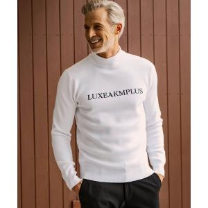 ニット メンズ LUXEAKMPLUS(リュクスエイケイエムプラス)ゴルフ