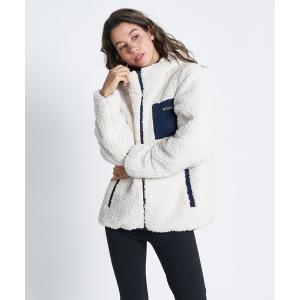 ジャケット ブルゾン ANIMAL  BOA/ロキシーモコモコリバーシブルボアブルゾン