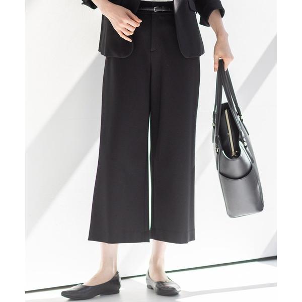 スラックス パンツ 「アルファブリック」ストレッチワイドパンツ「ジャケットとセットアップ可能・大きい...