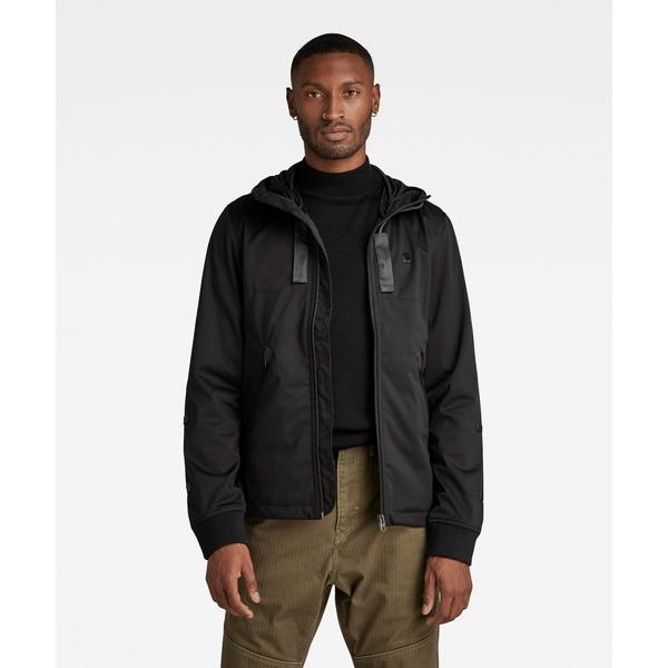 ナイロンジャケット BATT HOODED SOFTSHELL JACKET/防水撥水ソフトシェルジ...