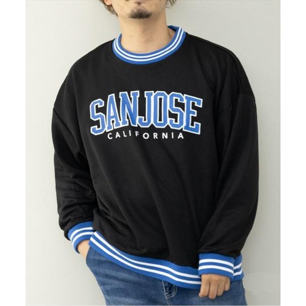 トレーナー スウェット 「i裏毛ラインリブ使い」ビッグトレーナー(300g) メンズ レディース