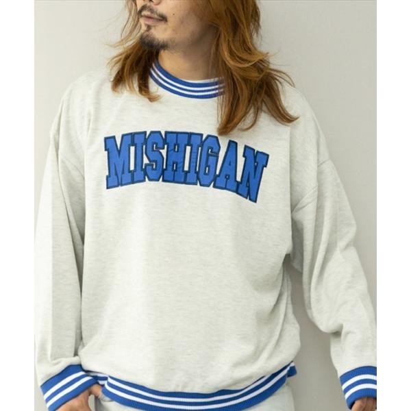 トレーナー スウェット 「裏毛ラインリブ使い」ビッグトレーナー(300g) メンズ レディース