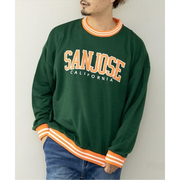 トレーナー スウェット 「裏毛ラインリブ」ビッグトレーナー(300g) レディース メンズ