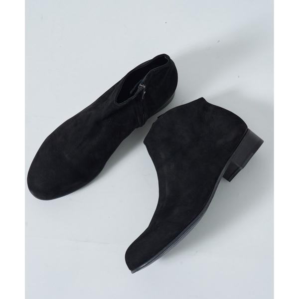 ブーツ 「PADRONE」別注 NUBUCK SIDE ZIP SHORT BOOTS PX7358...