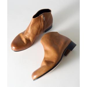 PADRONE（パドローネ） ブーツ 「PADRONE」別注 NUBUCK SIDE ZIP SHORT