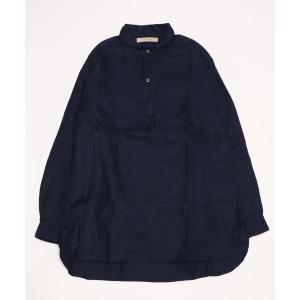 suzuki takayuki（スズキタカユキ） シャツ standing-collar pullover