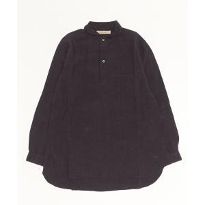 suzuki takayuki（スズキタカユキ） シャツ standing-collar pullover