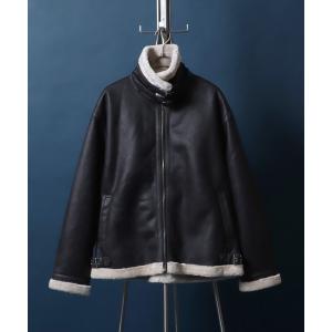 メンズ コート ムートンコート Synthetic Mouton B-3 Bomber Jacket/フェイクムートン B-3 ボアジャケット フライ｜zozo