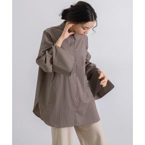 ブラウス シャツ 「ZOZO限定」Muaj.ベルスリーブスリットシャツ レディース