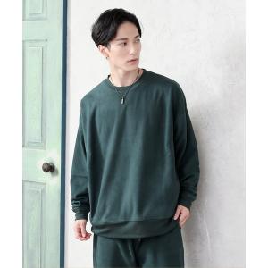 Theater code トレーナー スウェット Damage processing Crew neck