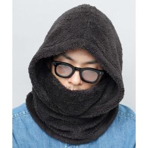 ネックウォーマー スヌード フリースボア フードネックウォーマー メンズ レディース