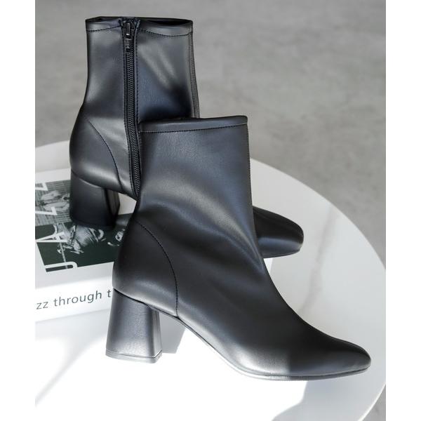 ブーツ ストレッチショートブーツ「日本製」 レディース