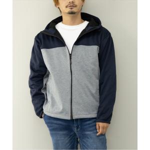 パーカー PERFECTWINDPROOFフリースボンディング切替止水ZIPパーカー メンズ レディース