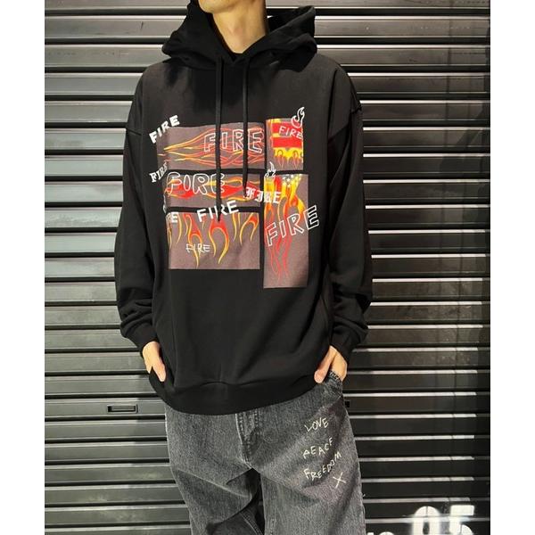 パーカー FREEDOM HOODIE VINTAGE FIRE メンズ