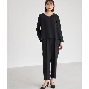 オールインワン Black Formal/セットアップ風オールインワン