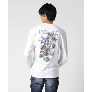 メンズ tシャツ Tシャツ VANQUISH / ヴァンキッシュ ジャパンメイド 「Desire Floral」 長袖Tシャツ｜zozo