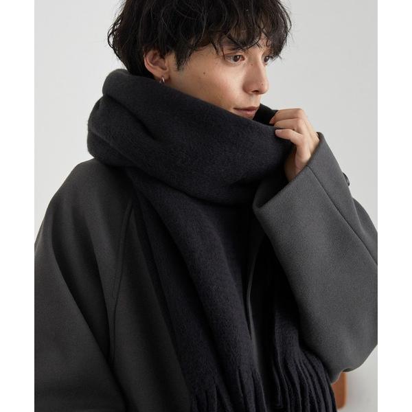 マフラー ボリュームラッセルカラーマフラー メンズ レディース