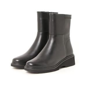 ブーツ バックストレッチコンフォートショートブーツ レディース