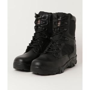ブーツ BLACK TAC デルタ サイドジッパー タクティカルブーツ メンズ レディース