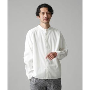 シャツ ブラウス LB.04/WEB限定 エントリーワイドバンドカラーシャツ