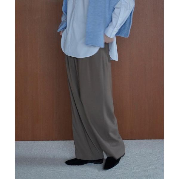 ワイドパンツ パンツ BASIC TUCK PANTS レディース