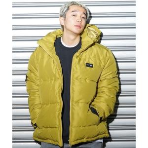 ジャケット ブルゾン RVCA メンズ VISOR HOODED PUFFER ジャケット/ルーカアウター