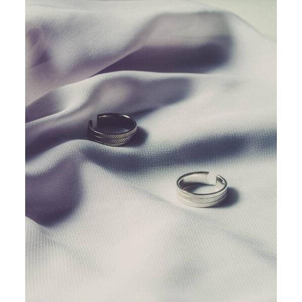 指輪 リング Crow feather Ring レディース メンズ