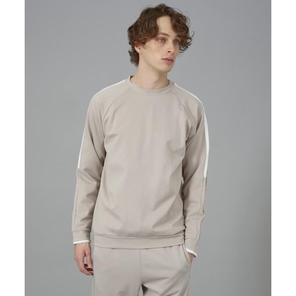 トレーナー スウェット 「NOIR/セットアップ対応」サイドラインプルオーバー メンズ