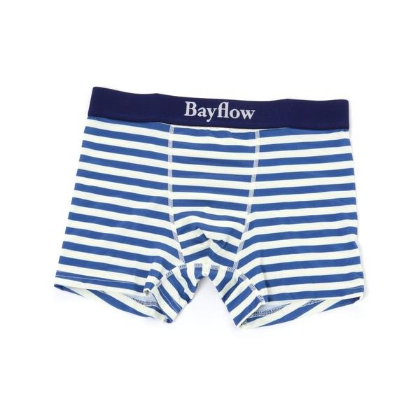 ボクサーパンツ ロゴリブストライプボクサーパンツ