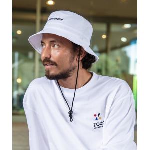 帽子 ハット 大会テキストロゴバケットハット