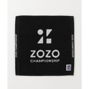 ゴルフ メンズ 「ZOZO CHAMPIONSHIP」大会ロゴジャガードハンドタオル｜zozo