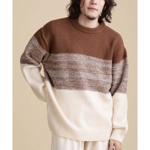 ニット LB.04/グラデーションボーダーニット