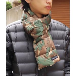 マフラー Gramicci×TAION/グラミチ×タイオン DOWN SCARF ダウンマフラー メンズ レディース