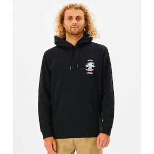 パーカー 「RIPCURL（リップカール）」SEARCH ICON HOOD フーディー　プルオーバーパーカー　バックプリント メンズ レディース