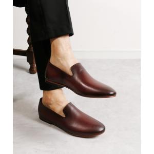 ビジネスシューズ MADULI マドゥリ / FLAT SLIP ON LEATHER SHOES フラットスリッポンレザーシューズ / M21700