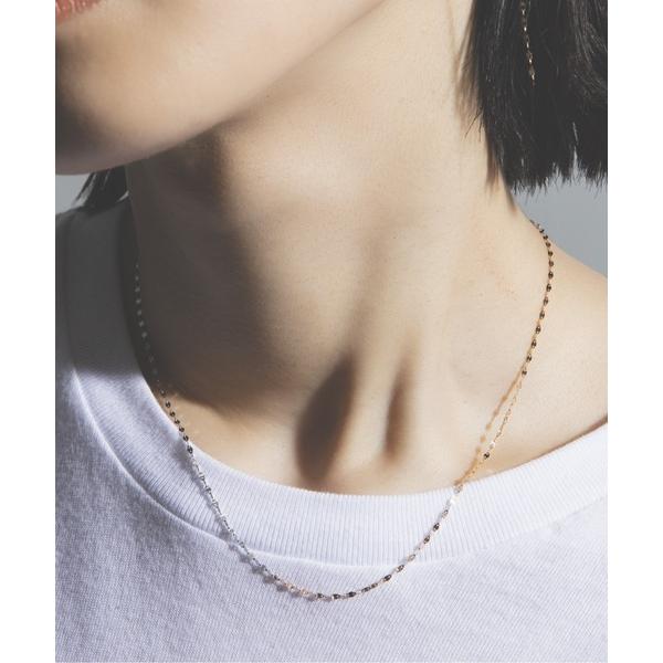 レディース ネックレス 「les bon bon」victoria double necklace ...