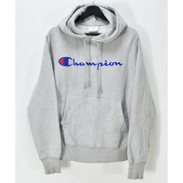 パーカー 「ヴィンテージ古着」Y2K Champion / チャンピオン リバースウィーブ ロゴ プ...