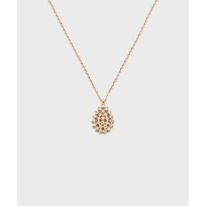agete（アガット） ネックレス K18ダイヤモンドネックレス（0.15ct