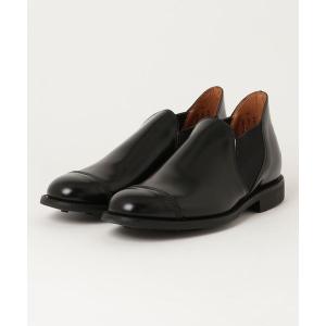 ブーツ SANDERS(サンダース)MILITARY CAP TOE SHORT CHELSEA