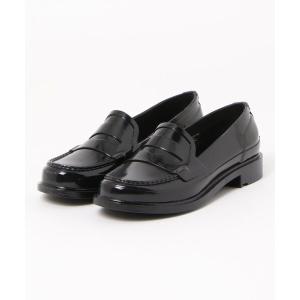 ハンター リボングロスペニー レインローファー HUNTER / ハンター リボン ローファー WOMENS REFINED BOW GLOSS